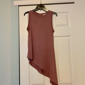 Anthropologie Asymmetrical Tank- XS